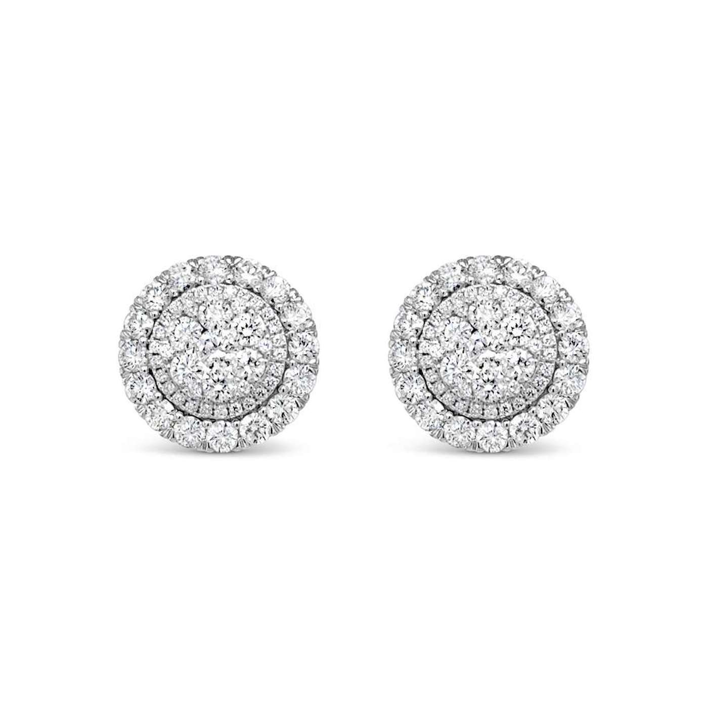 Aros Halo Diamantes