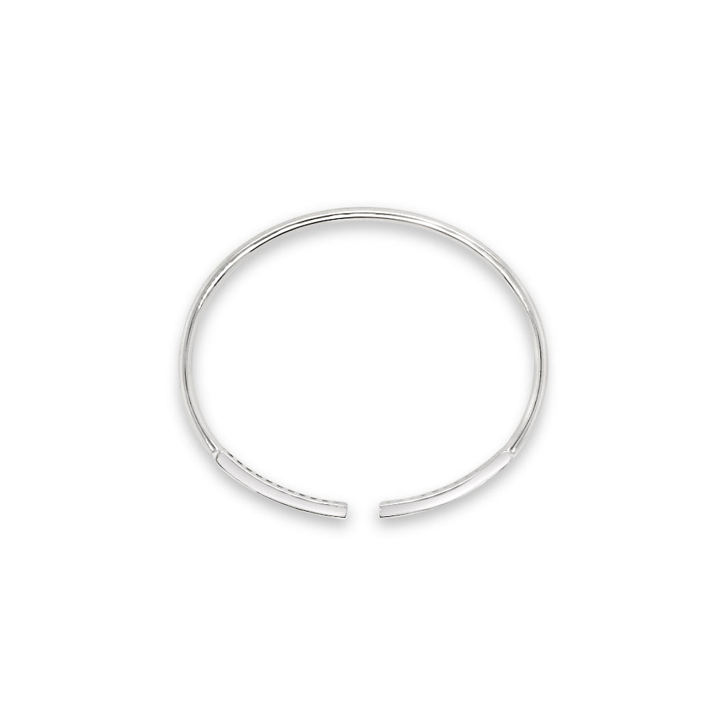 Pulsera Flex oro blanco.