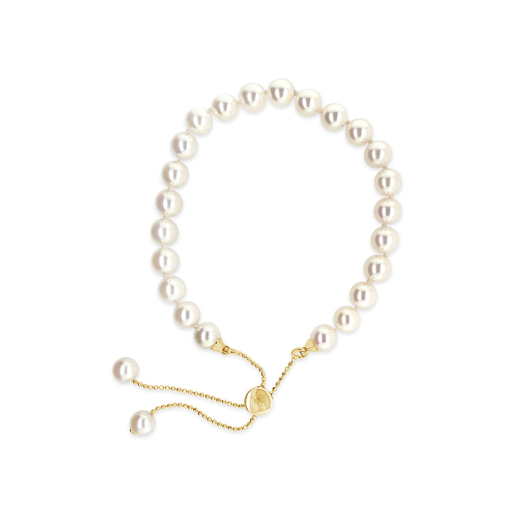 Pulsera de perlas.