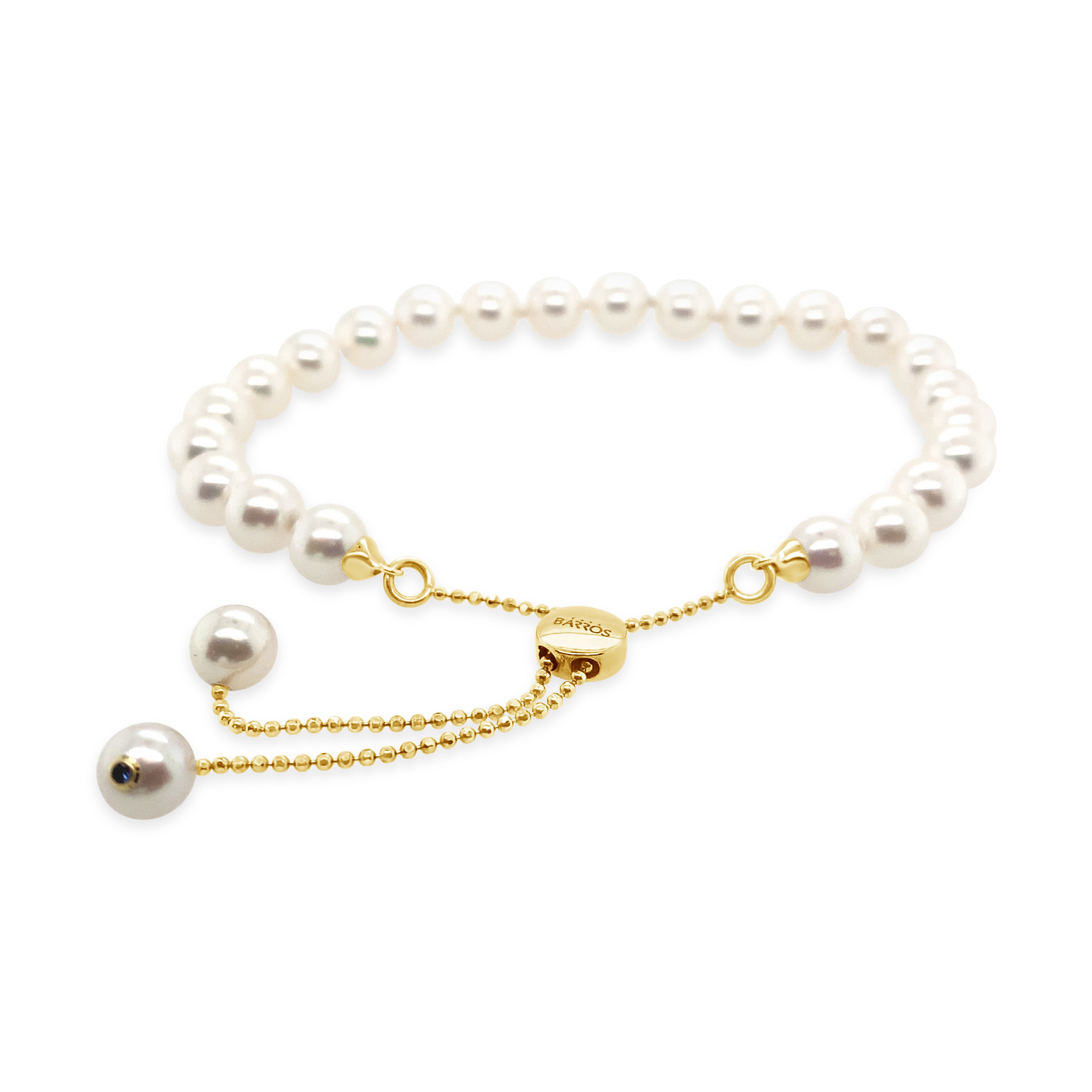 Pulsera de perlas.