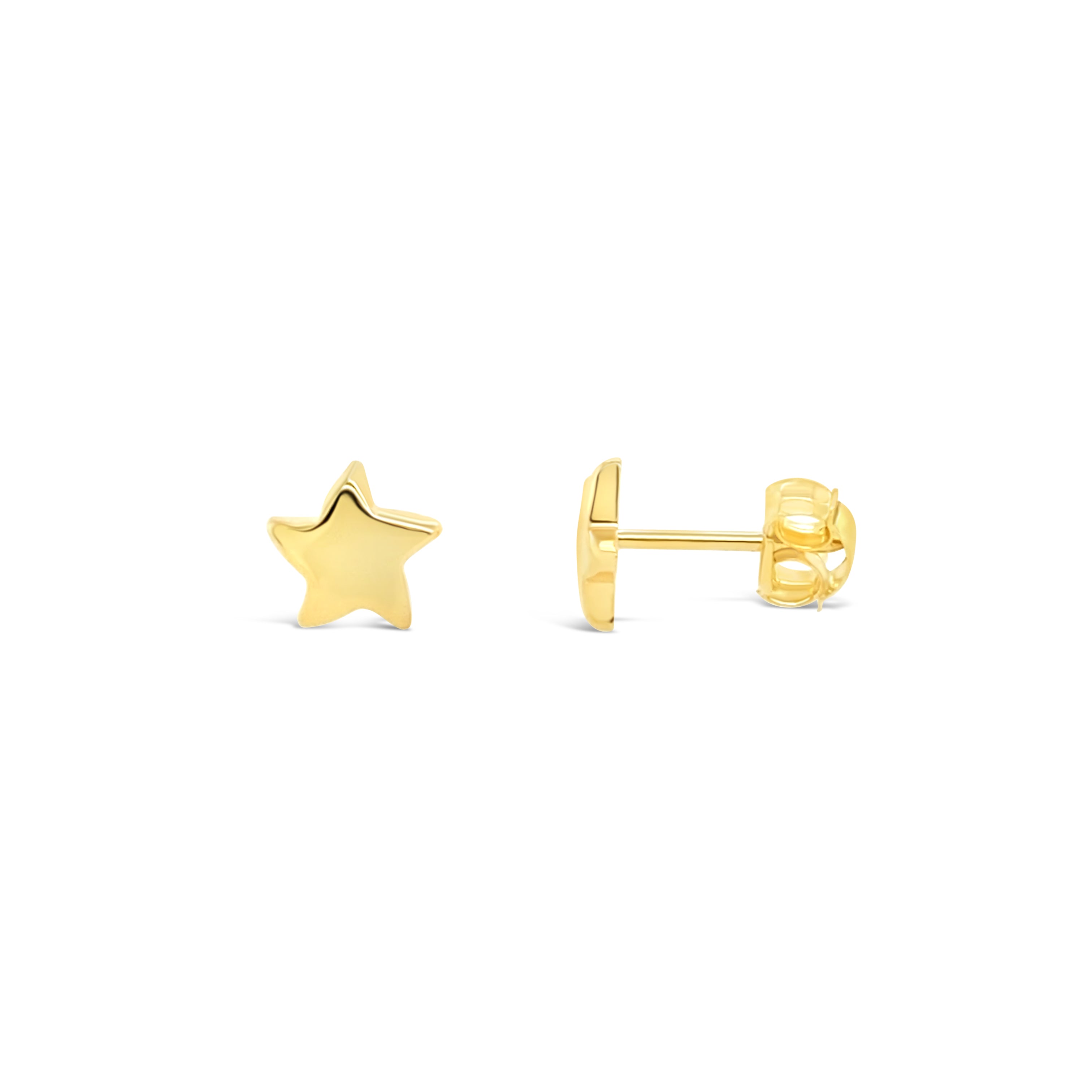 Aros estrella para bebe.