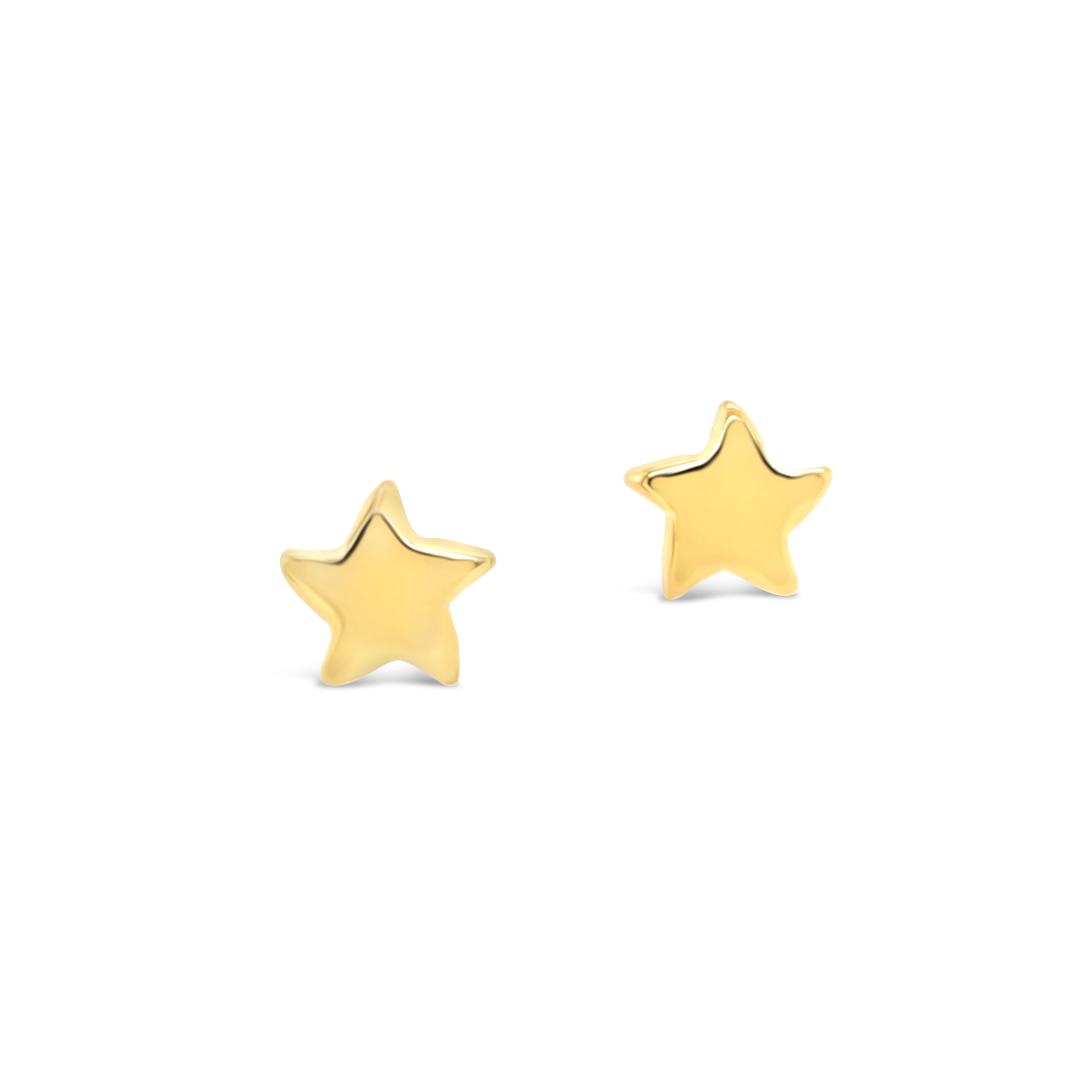 Aros estrella niñitas.