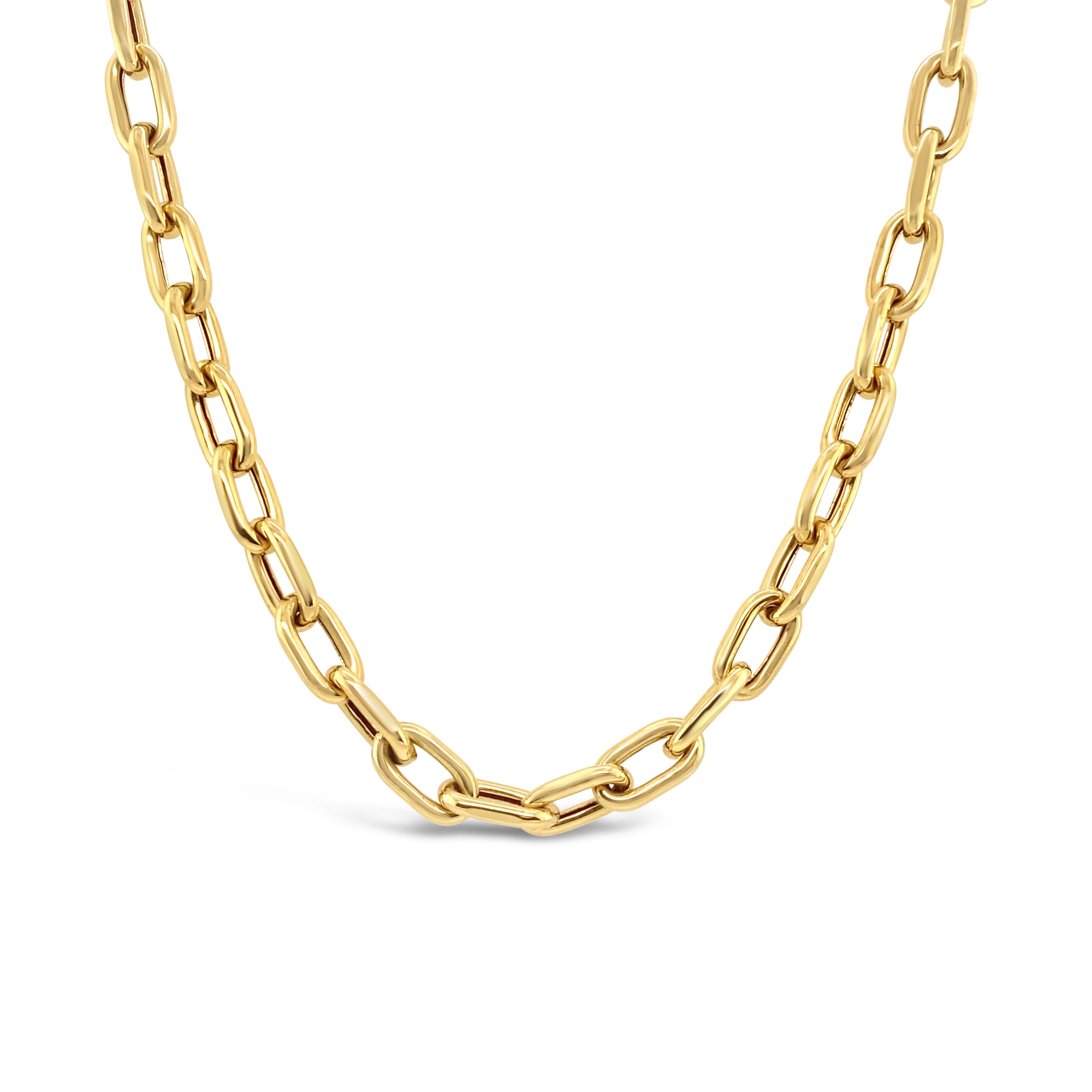 Collar cadeneta oro amarillo.