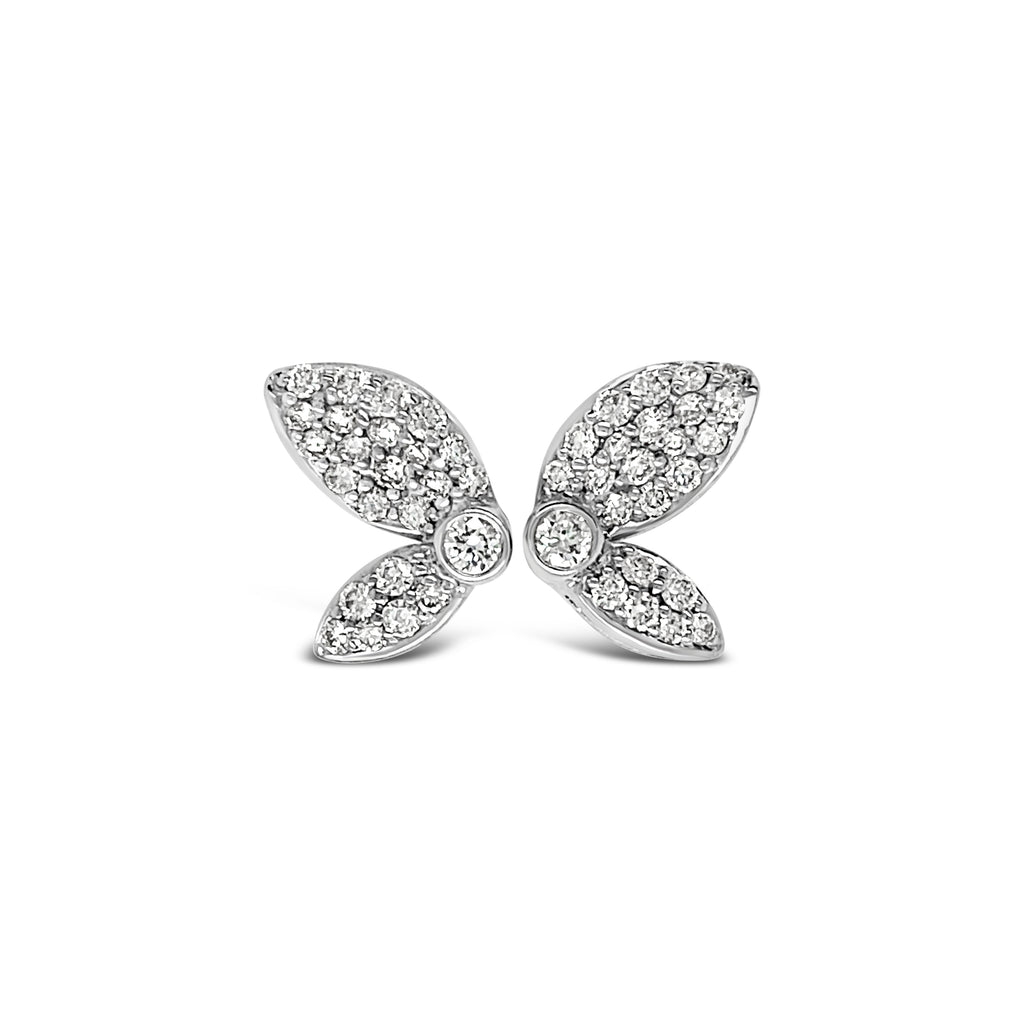 Aros alas de mariposas.