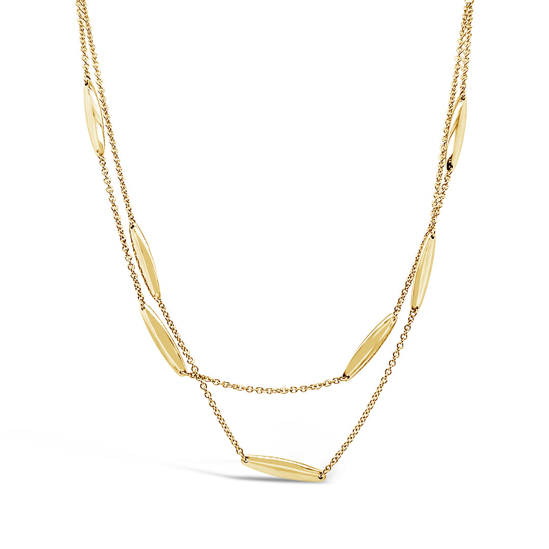 Collar oro amarillo.