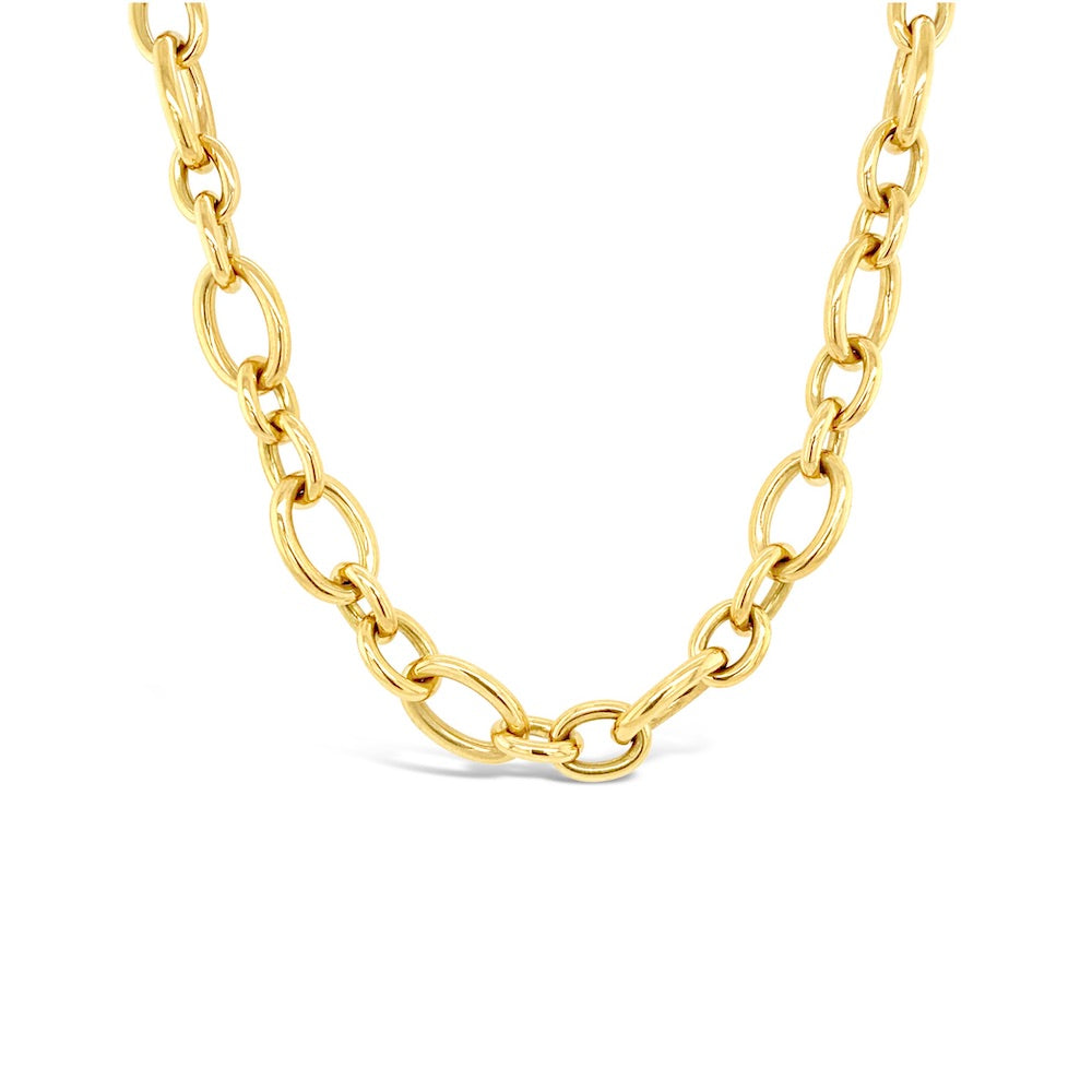 Collar Oro amarillo tipo cadena.