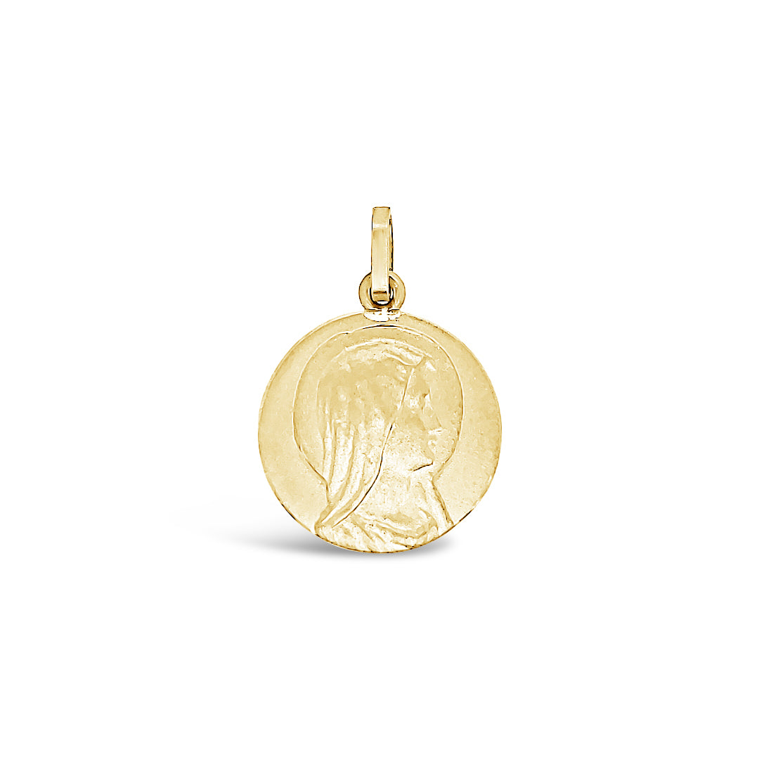 Medalla oro María perfil