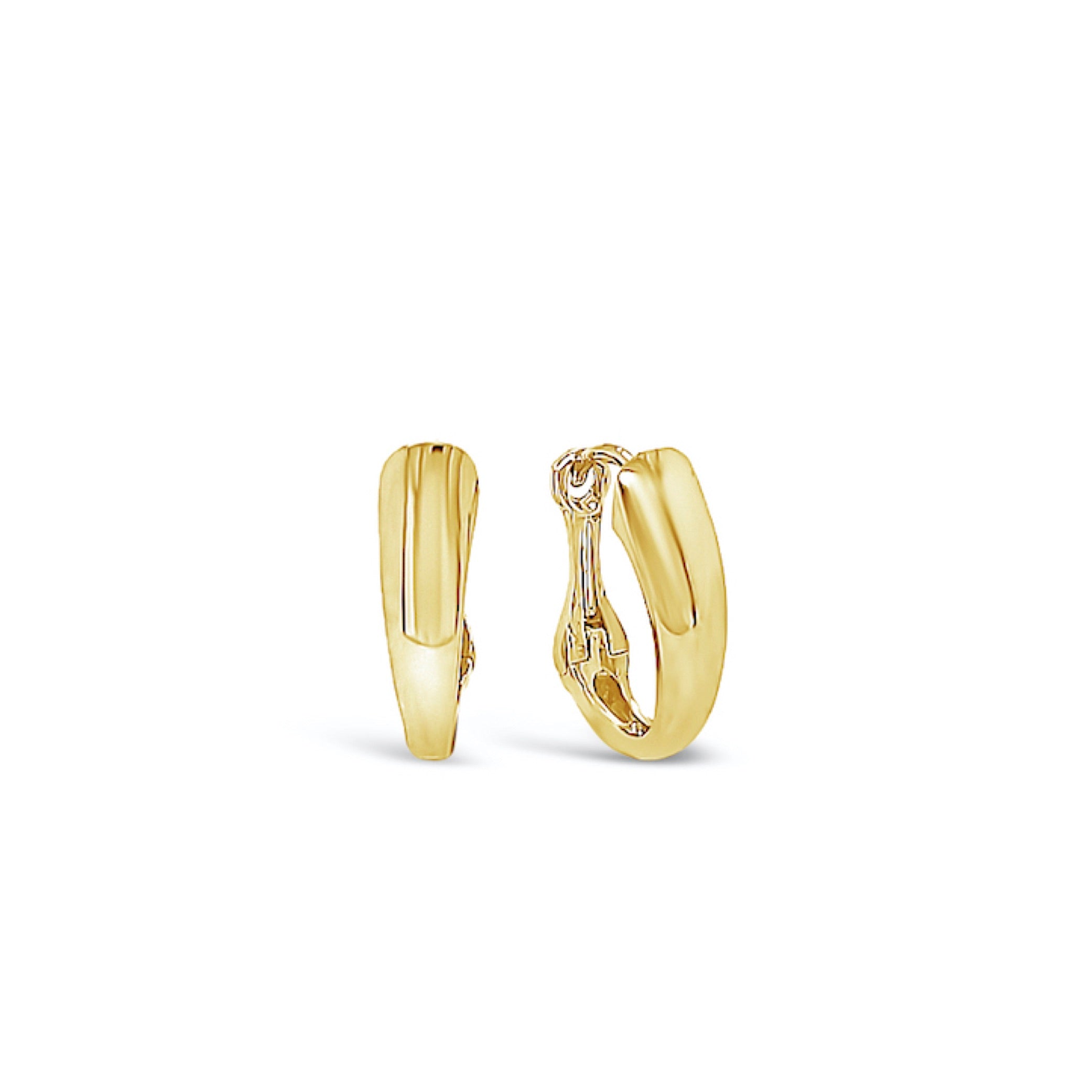 Aros oro amarillo argollas.