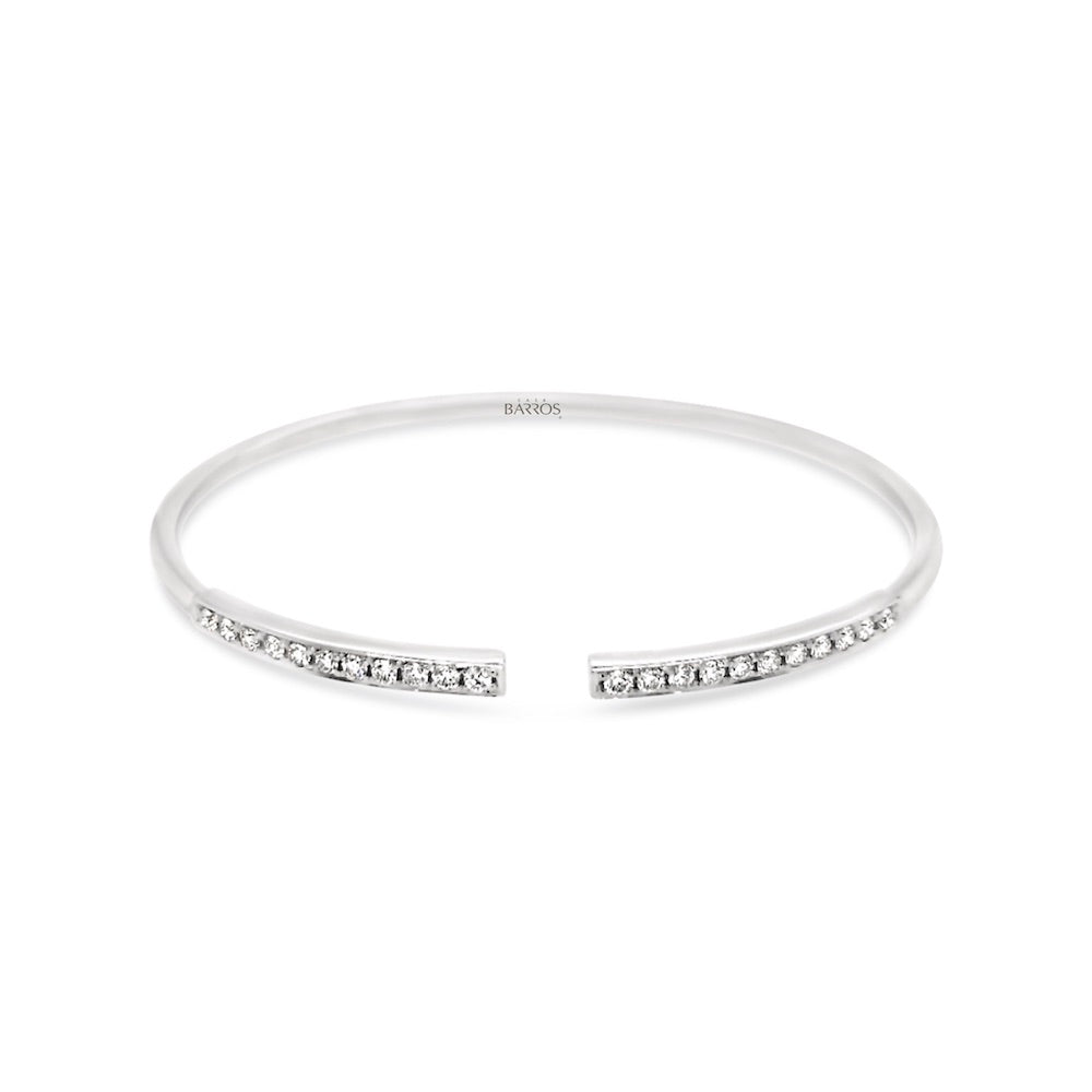 Pulsera Flex oro blanco.
